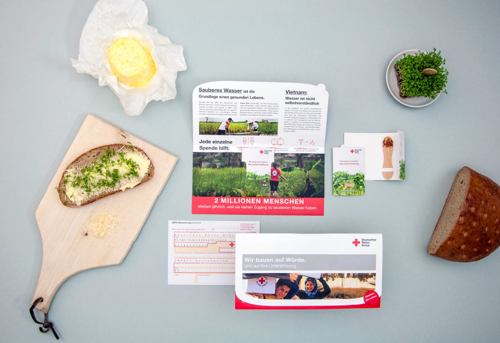 Mailing – Sauberes Wasser (Deutsches Rotes Kreuz, Spendenmailings)