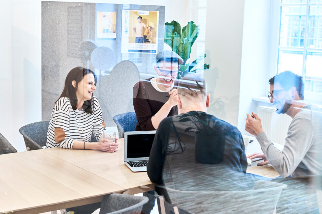 Impression – Teambesprechung