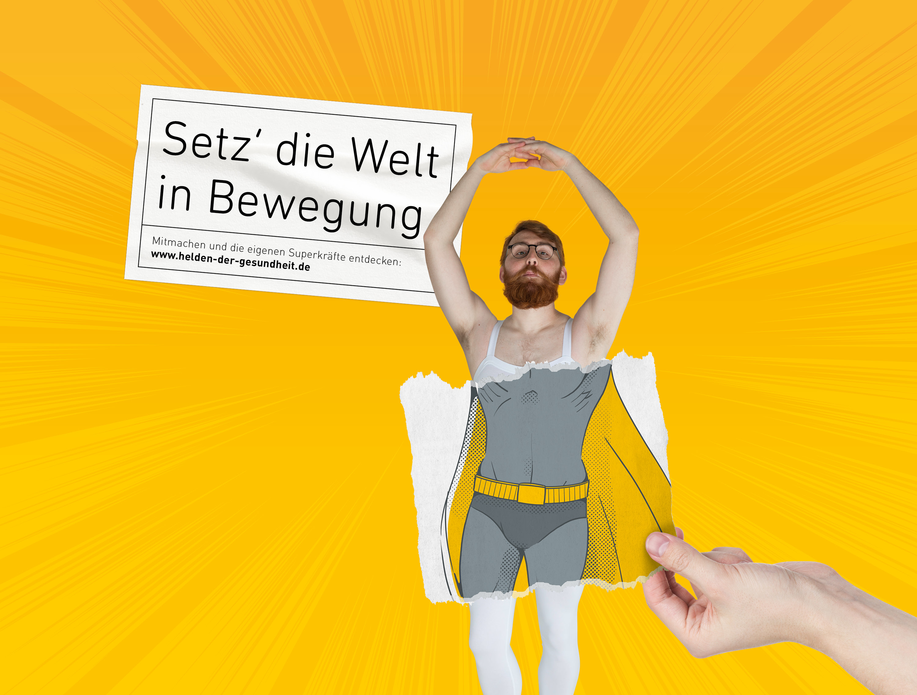 Bewegung - Helden der Gesundheit (BAHN-BKK, Kampagne)