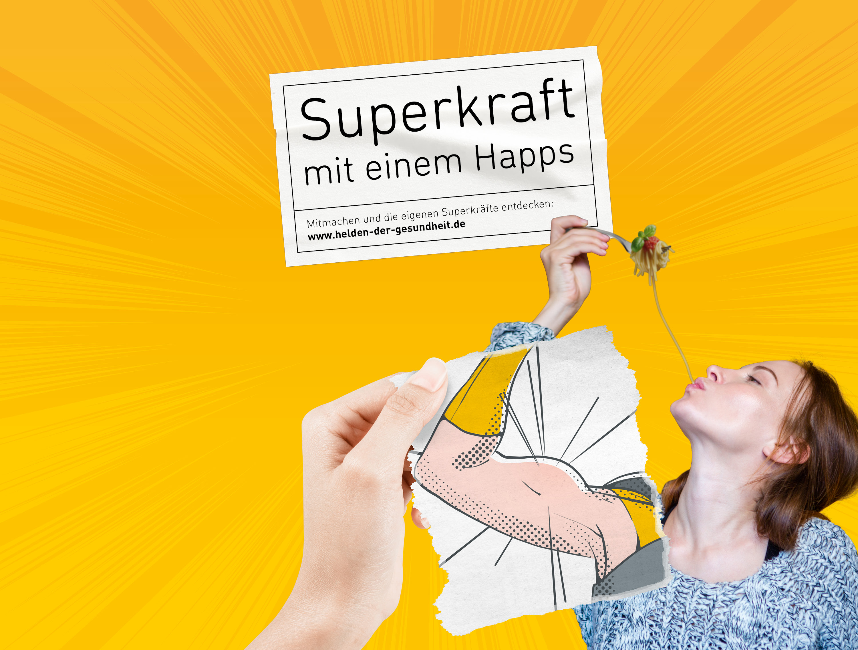 Ernährung - Helden der Gesundheit (BAHN-BKK, Kampagne)