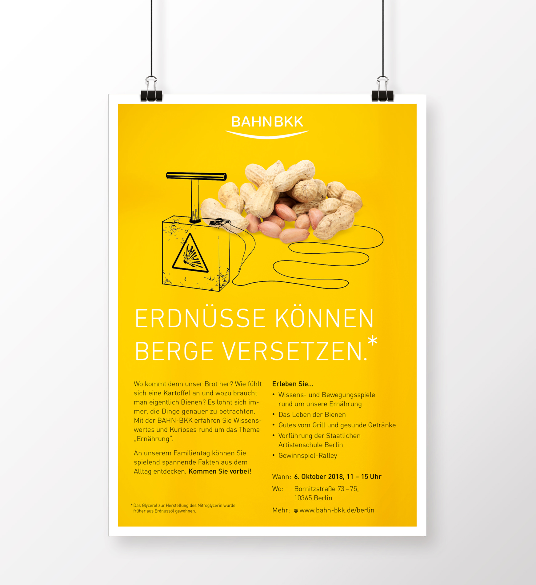 Tag der offenen Tür - Poster 01 (BAHN-BKK, Kampagne)