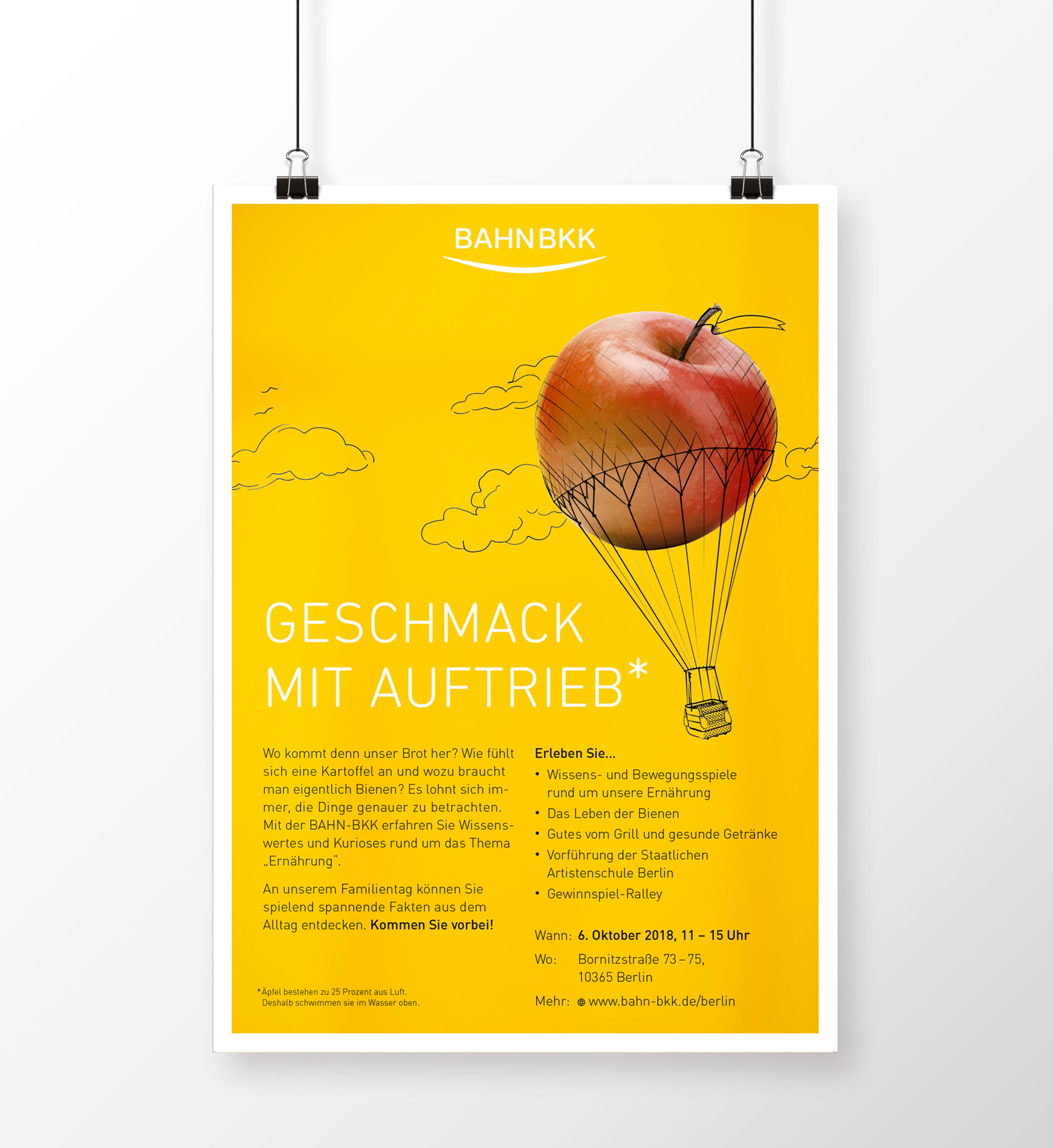 Tag der offenen Tür - Poster 02 (BAHN-BKK, Kampagne)