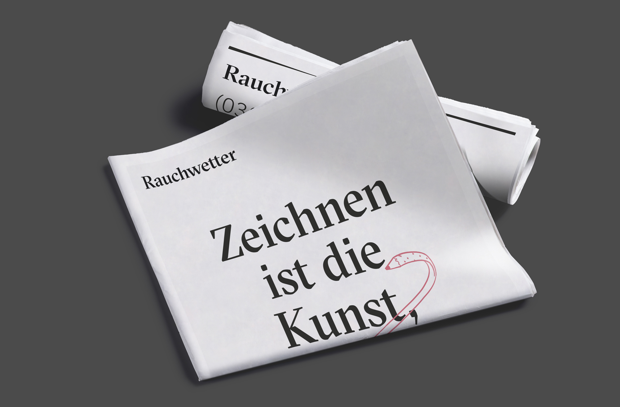 Zeitung 03 (Rauchwetter, Corporate Design)