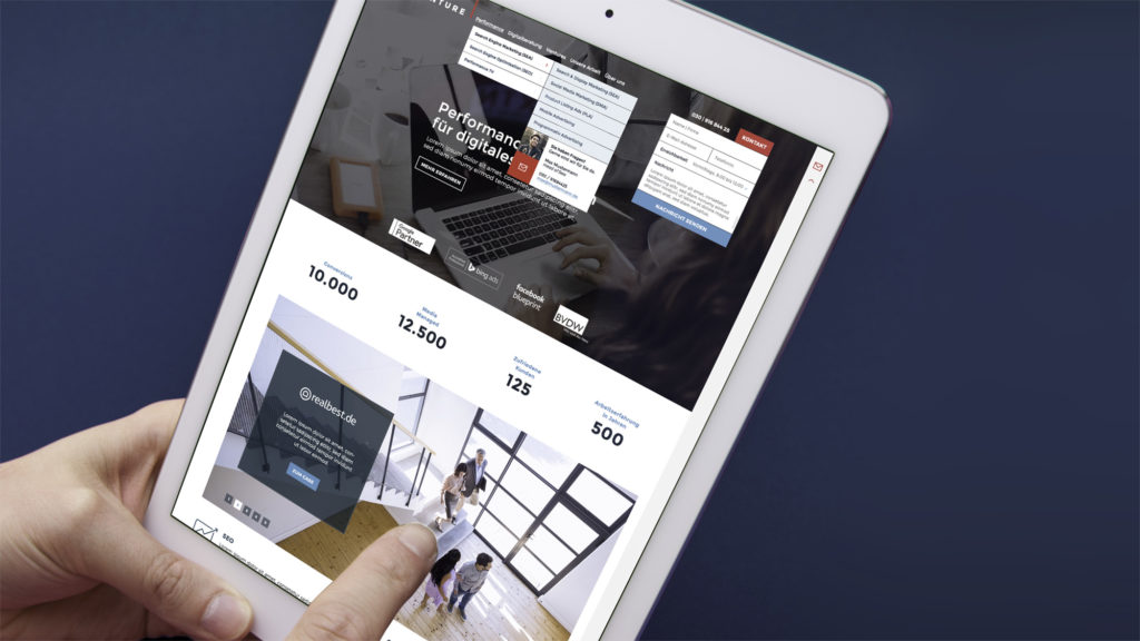Screen Case (weventure, Corporate Design, UI)
