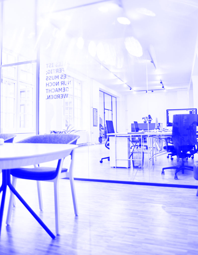 Impression – Office (blau)