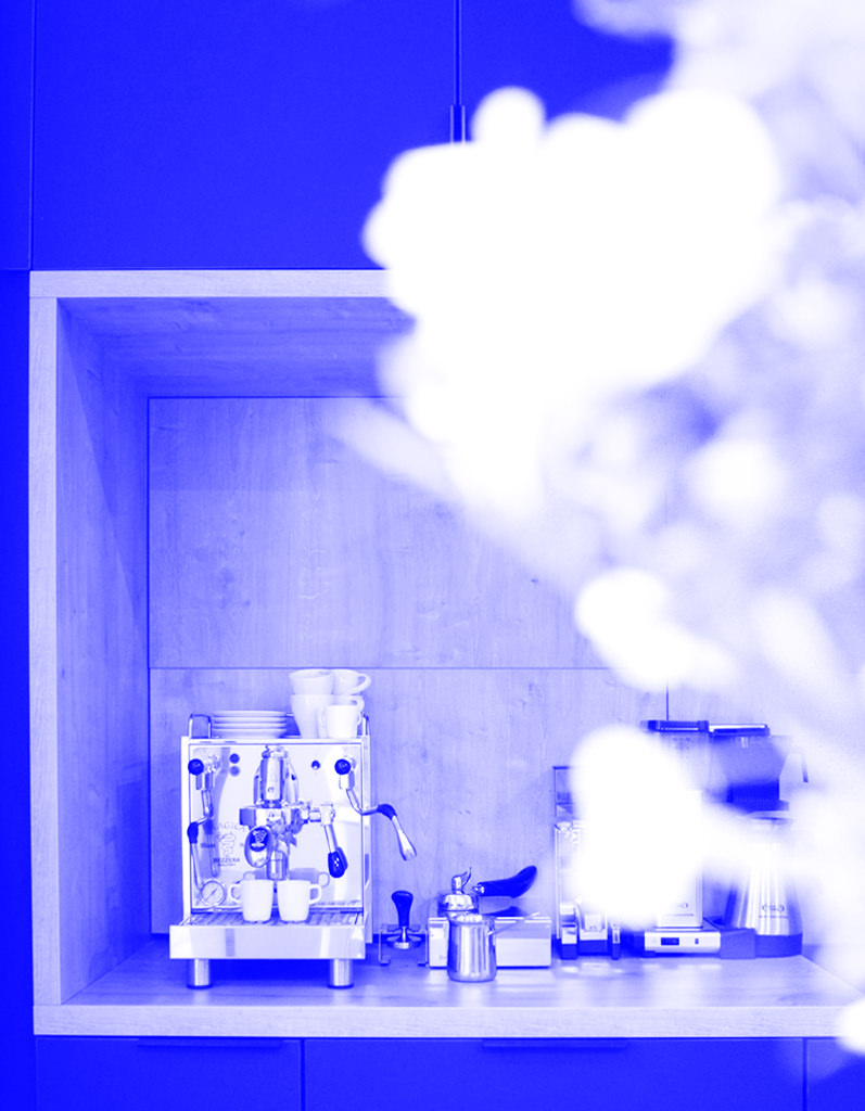 Impression – Küche (blau)