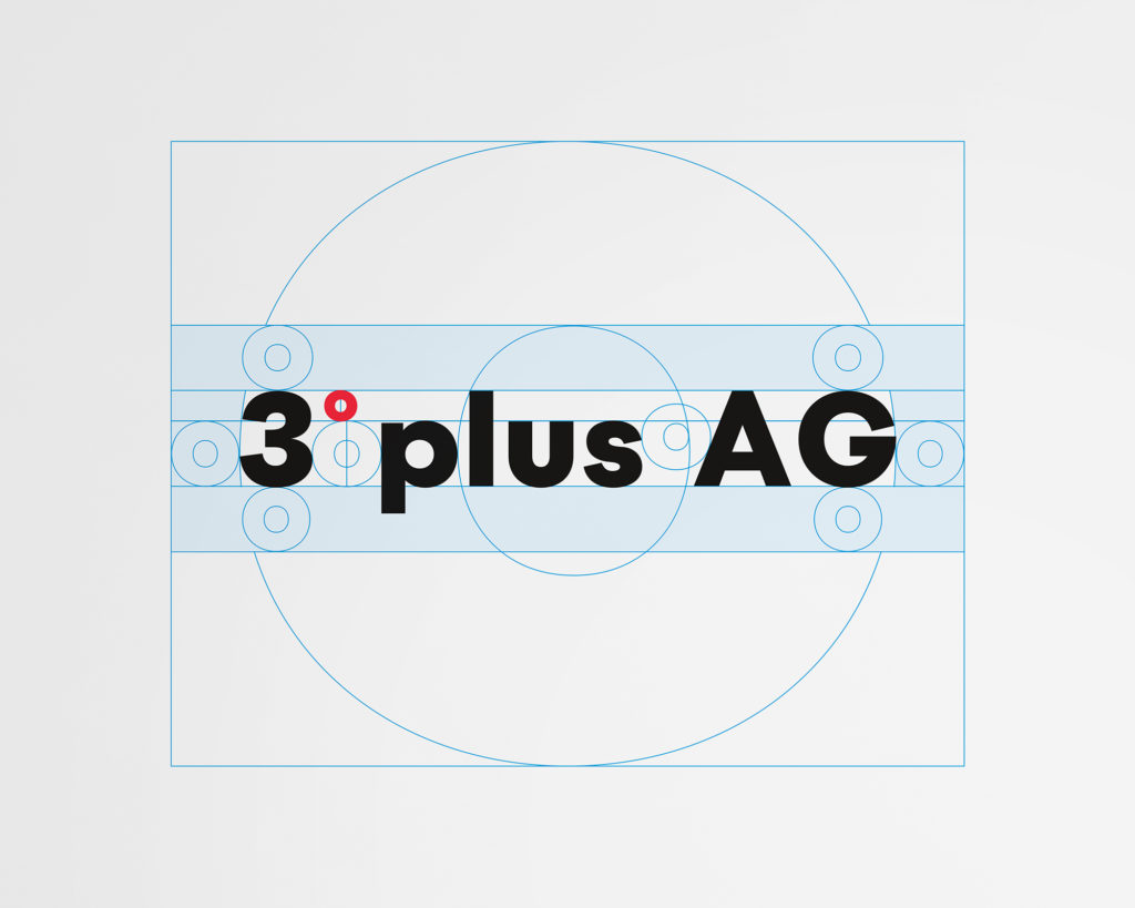 Logo, Konstruktion (3° plus AG, Branding)
